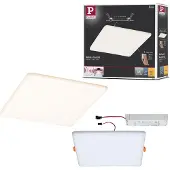 Paulmann 93062 EB Panel Veluna VariFit LED-inbyggnadsbelysning LED LED fast installerad 21 W Satin