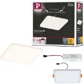 Paulmann 92394 EB Panel Veluna VariFit LED-inbyggnadsbelysning LED LED fast installerad 8.50 W Satin