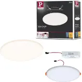 Paulmann 92389 EB Panel Veluna VariFit LED-inbyggnadsbelysning LED 17 W Satin