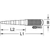 Ks Tools 1302032 Stegnyckel Stegnyckel