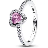 Pandora Timeless Elevated Light Purple Heart ring 198421C12-52