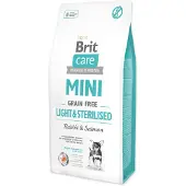 Brit Lätt Steriliserad Mini Spannmålsfri 7kg