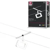Paulmann WS DC Frame Lågspänning-linsystem Matt vit, Krom