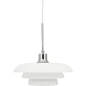 Dyberg Larsen Taklampa , Ava, dimbara, Vit, Vardagsrum, Glas, Modern