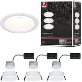 Paulmann 94870 Cole Coin Inbyggnadsbelysning LED LED 6 W Vit