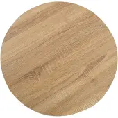 vidaXL Bistrobord ljusbrunt 50 cm MDF
