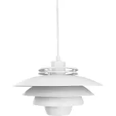 Dyberg Larsen Design pendellampa Ejka mini, dimbar, Vitt / opal, Vardagsrum / matsal, Metall, Design, Pendellampa