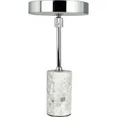 Dyberg Larsen Bordslampa , Starlight, dimbara, Metallisk, Vardagsrum, Metall, Design