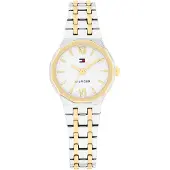 Tommy Hilfiger Two Tone Stainless Steel Frosted Dial Chain Link Watch