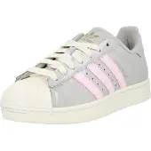 Adidas Originals Låg sneaker 'SUPERSTAR II' grå / rosa / vit