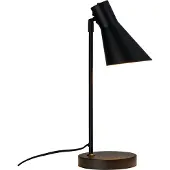 Dyberg Larsen Bordslampa , DL12, Svart, Vardagsrum, Metall, Design