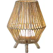 New Garden Sisine LED-bordslampa, dimbar Sisine,, Ljust trä, Vardagsrum / matsal