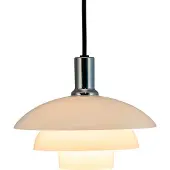 Dyberg Larsen Taklampa , Morph, dimbara, Vit, Kök, Glas, Design