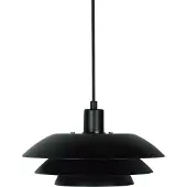 Dyberg Larsen Taklampa , DL31, dimbara, Svart, Vardagsrum, Metall, Skandinavisk