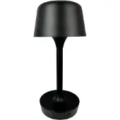 Dyberg Larsen Bordslampa , Flow, dimbara, Svart, Vardagsrum, Metall, Skandinavisk