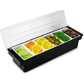 Beaumont Frukt Dispenser i Svart - 6 Delar Rum