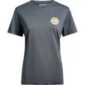 Lundhags Järpen Printed T-Shirt W Dk Sky Blue