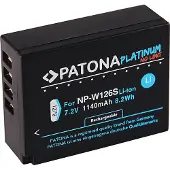 Fujifilm NP W126S - Batteri - Li-Ion - 1260 mAh - 8.7 Wh - för X Series X100, X-A20, X-A7, X-E4, X-H1, X-Pro3, X-S10, X-T100, X-T200, X-T3, X-T30, X-T50