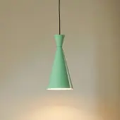 ROYALTECH Hänglampa Glenora , dimbar, Grön, Vardagsrum / matsal, Metall, Modern, Pendellampa