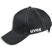 Uvex Skyddskeps Svart u-cap sport 9794402