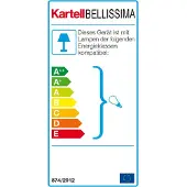 Kartell Taklampa , Bellissima, Trä, Vardagsrum, Plast, Design