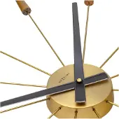 Nextime Plug Inn Väggklocka 58 cm Brons