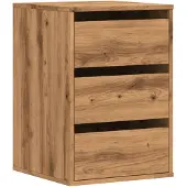 vidaXL Byrå ek 40x41x58 cm konstruerat trä