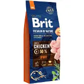 Brit 8595602526673, Vuxen, Kyckling, 15 kg