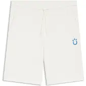 HUGO Cotton-towelling shorts with leopard jacquard