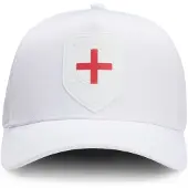 BOSS Logo cap in lustrous twill with country-flag badge