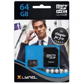 Xlyne microSDXC-Kort 64 GB Class 10 inkl. SD-adapter