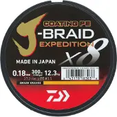 Daiwa J´braid Exp X8 150 M Flätlina