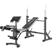 Toorx WBX-90, Justerbar styrketräningsbänk, 240 kg, Gym, Hem, 120 kg, Stål, Svart