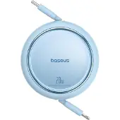 Baseus USB-kabel Free2Pull USB-C till iP 20W 1m (blå)