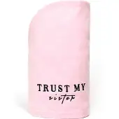 Trust My Sister bomulls hårhandduk
