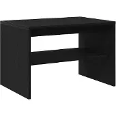 vidaXL TV-bänk svart ek 60x40x40 cm konstruerat trä