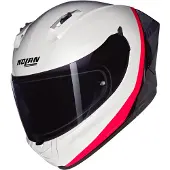 Nolan N60-6 Sport Specialmålning integralhjälm Vit/Svart/Röd M Unisex hvid