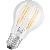 Osram LED SUPERSTAR - LED-glödlampa med filament - form: A60 - klar finish - E27 - 7.5 W (motsvarande 75 W) - klass D - varmt vitt ljus - 2700 K