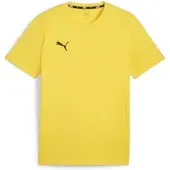 Puma T-shirt Teamgoal Casuals - Gul/Svart, storlek Medium
