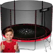 Neo-Sport Varle trampolin 183 cm med utvändig nät och „“ fjädrar