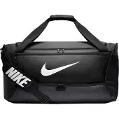 Nike Sportväska Brasilia Duffel - Svart/Vit, storlek One Size