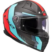 LS2 Ff811 Vector Ii Carbon Grid Fullface-hjälm