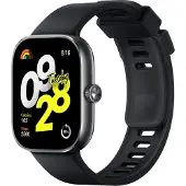 Xiaomi Redmi Watch 4 - Smart klocka med rem - TPU - svart - handledsstorlek: 135-205 mm - display 1.97" - Bluetooth - 31.5 g - obsidiansvart