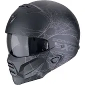 Scorpion Exo-combat Ii Spiderweb Konvertibel Hjälm