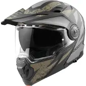 Bogotto FG-102 Safari Glasfiber-enduro flip-up-hjälm