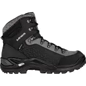 Lowa - Varma vandringsskor - Renegade Warm GTX Mid Black/Grey för UnisexLäder - Storlek 47 - Svart