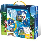 Liscianigiochi Kit de bureau créatif - Activités créatives - LISCIANIGIOCHI - Sonic - Dès 5 ans