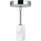 Dyberg Larsen Bordslampa Starlight, dimbar, Förkromad / silver, Vardagsrum / matsal, Metall, Design, Bordslampa
