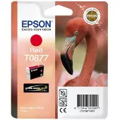 Epson T0877 röd bläckpatron (original)