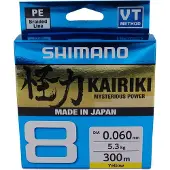 Shimano Fishing Kairiki 8 Flätlina 300 M